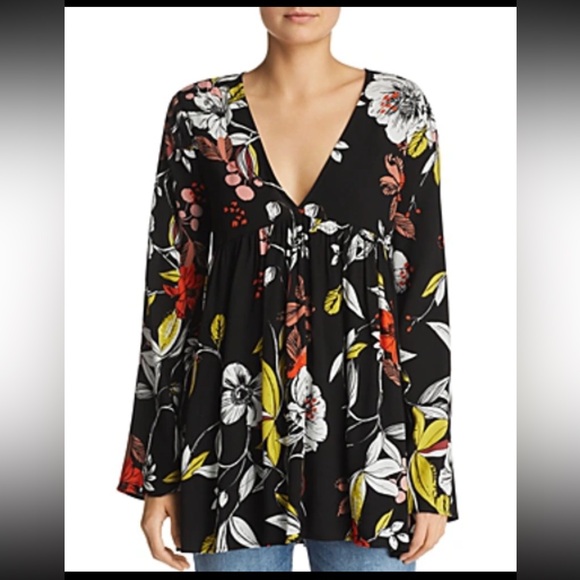 Free People Bella Print Tunic - Picture 2 of 6